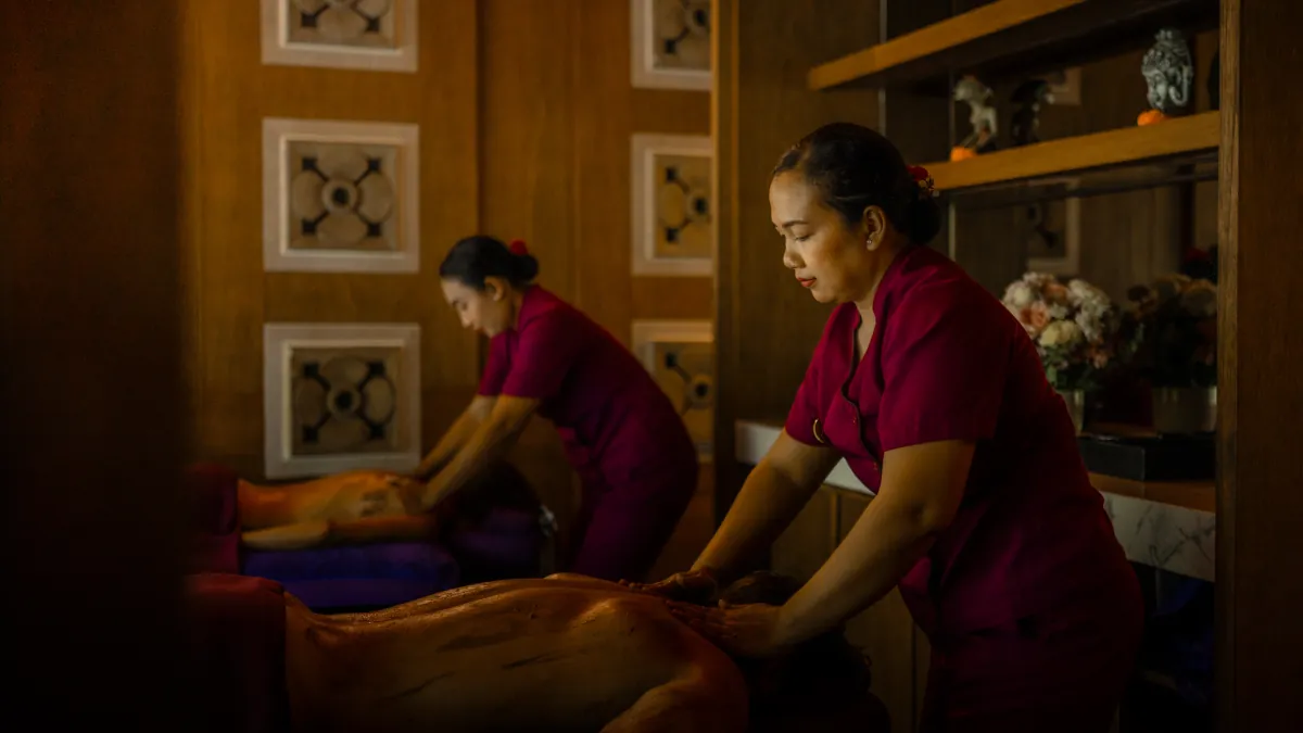 Luxury spa experience at Hanging Gardens of Bali in Ubud